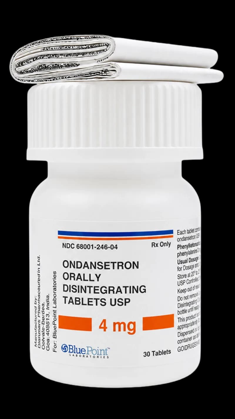 Logos RX Ondansetron 4 mg oral tablets