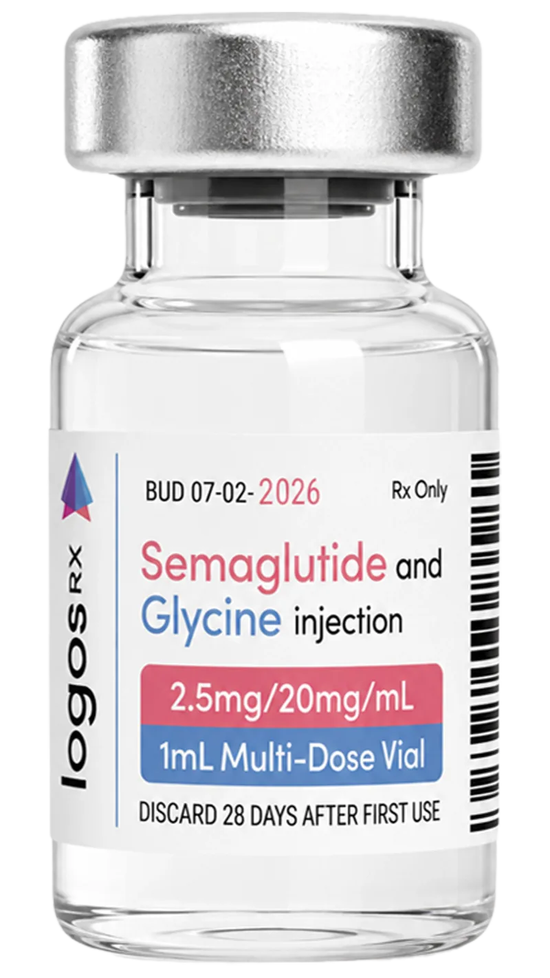 Logos RX Semaglutide and Glycine injection multi-dose vial